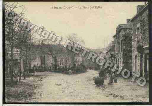 Ville de JUGONLESLACS Carte postale ancienne